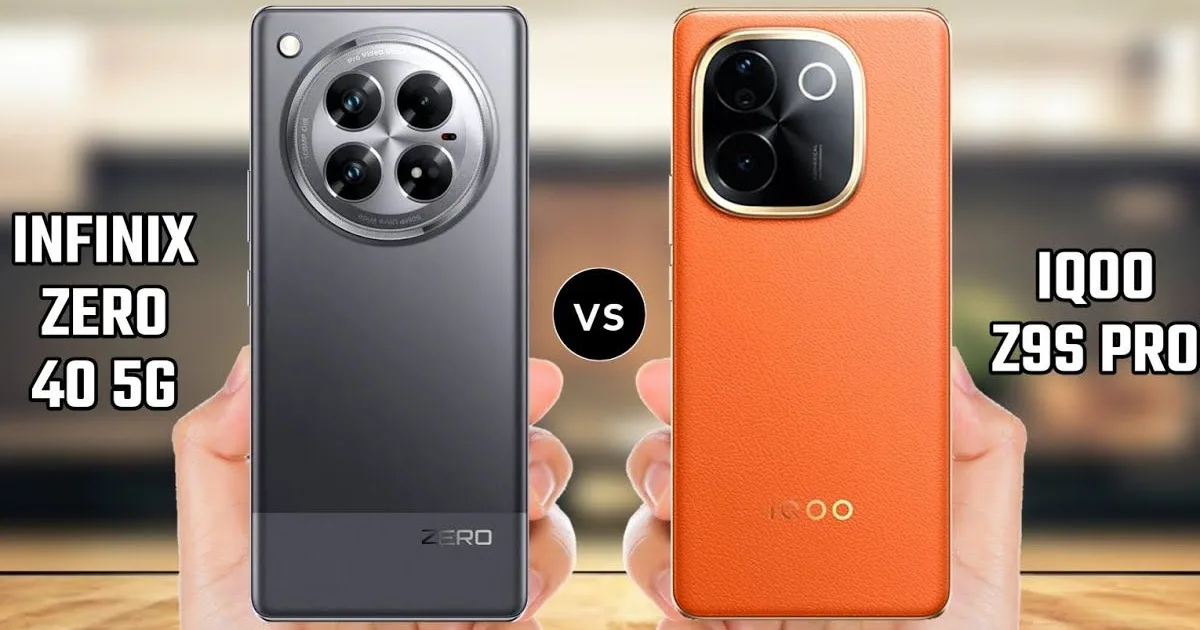 Infinix ZERO 40 5G vs iQOO Z9s Pro 5G